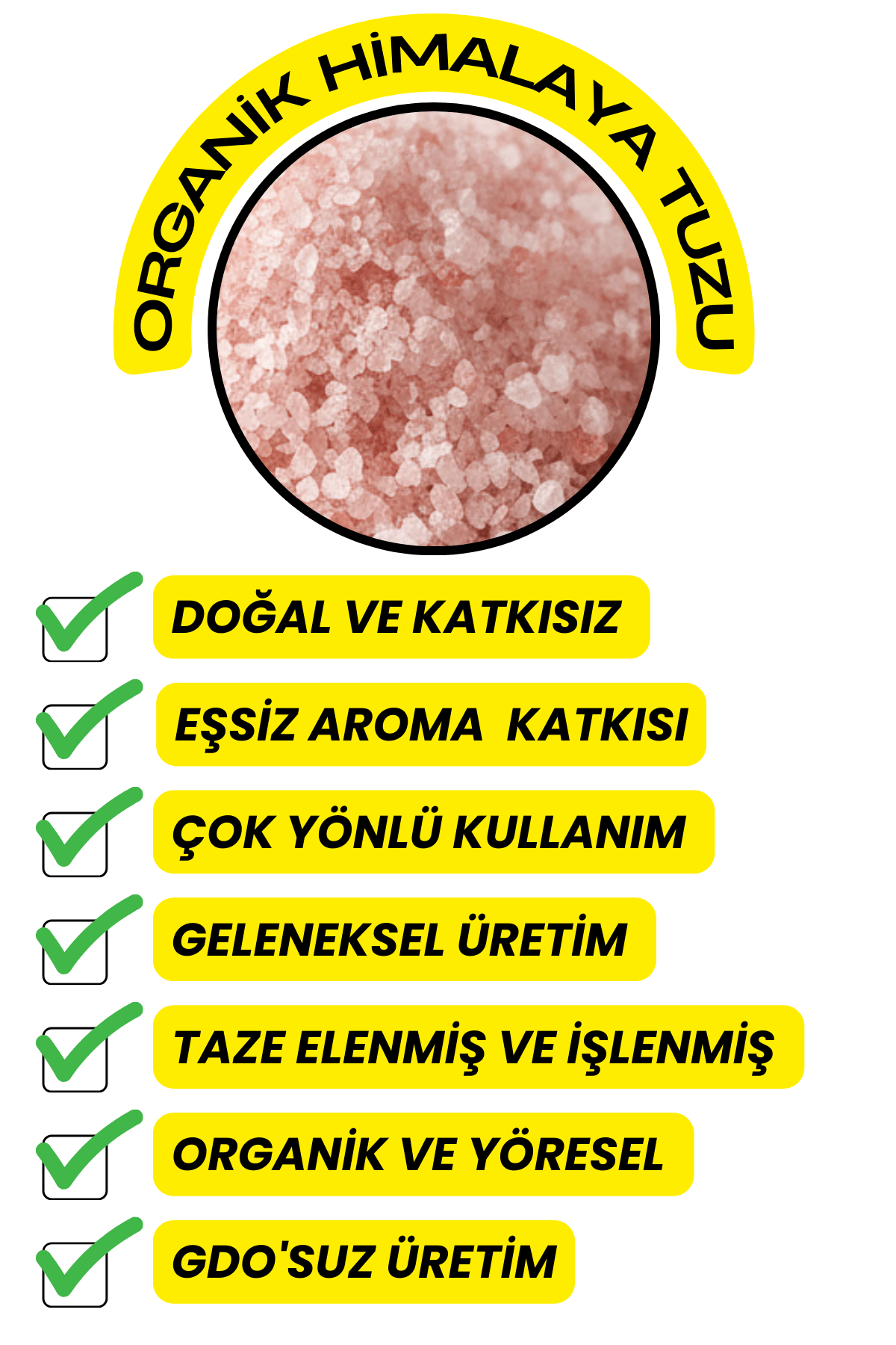 Himalaya Tuzu (Doğal,Yeni Mahsül)