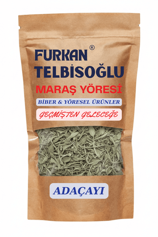 Adaçayı Toz (Yeni Mahsül,Doğal Kurutulmuş,Elenmiş)