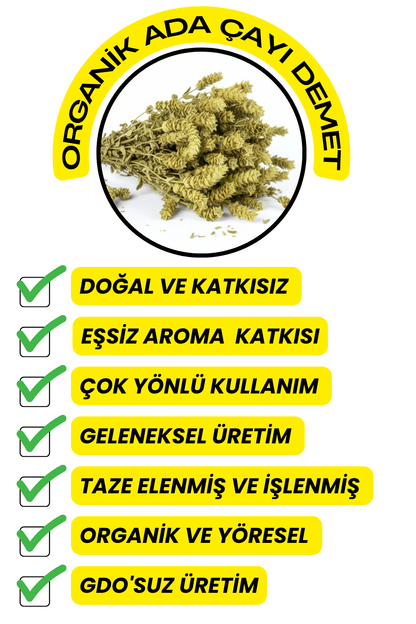 Adaçayı Demet (Yeni Mahsül,Doğal Kurutulmuş,Elenmiş)