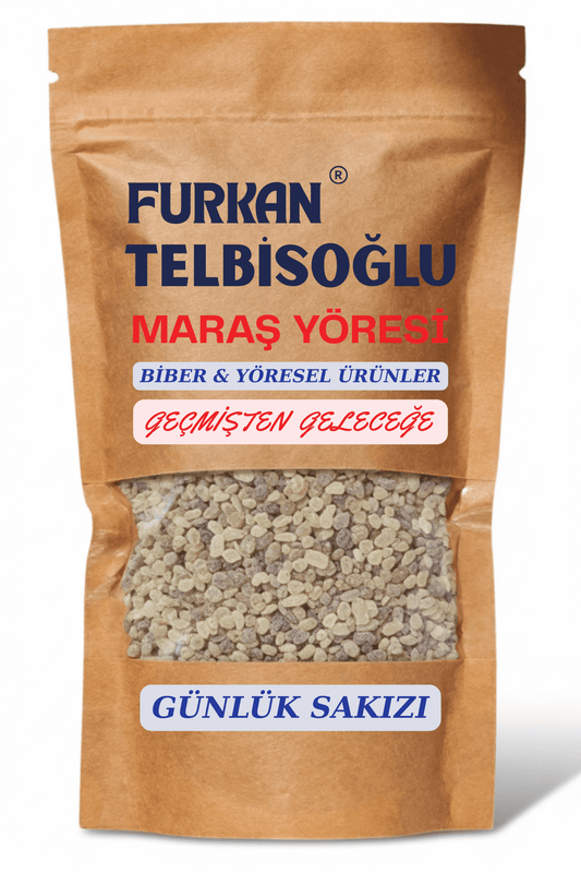 Ak Günlük Sakızı (Organik ,Yeni Mahsül,Elenmiş )