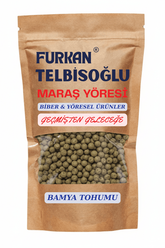 Bamya Tohumu  (Organik,Elenmiş)