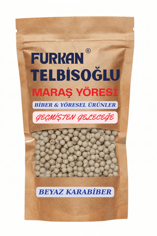 Beyaz Karabiber (Elenmiş,İri Taneli,Katkısız)