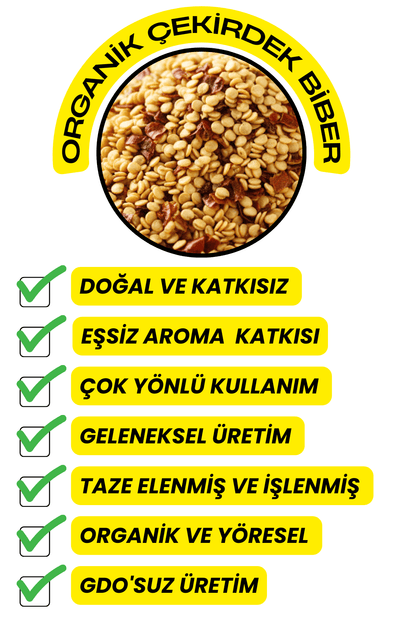 Biber Çekirdek (Organik ,Katkısız ,Yöresel)