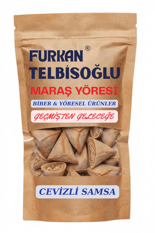 Cevizli Samsa Ev Yapımı (Organik,Yeni Mahsül,Katkısız)