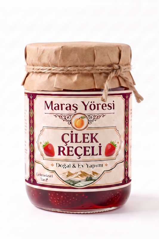 Çilek Reçeli (Doğal,Yöresel)