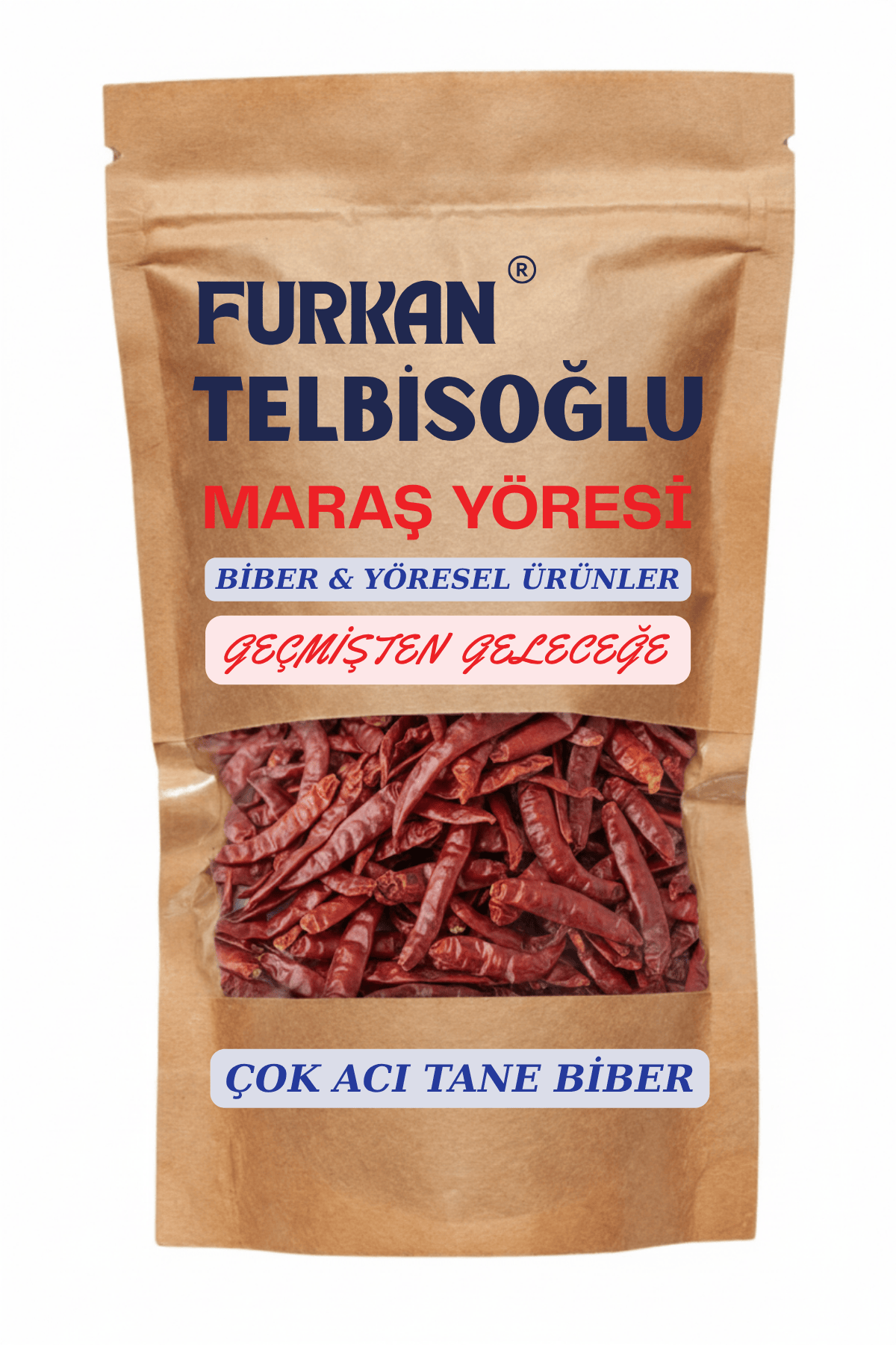 Çok Acı Tane Biber (Organik,Katkısız,Yöresel)