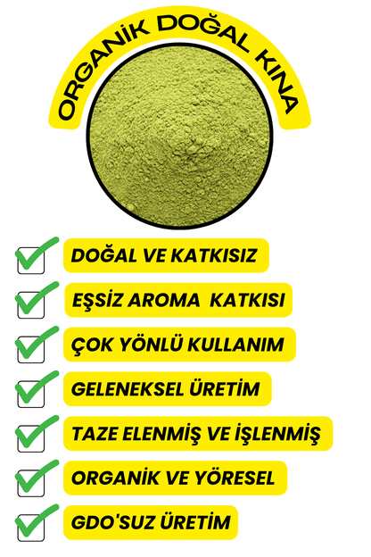 Doğal Saf Naturel Toz Kına ( Organik, Yeni Mahsül)