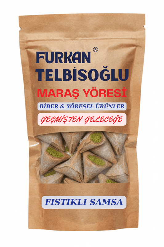 Fıstıklı Samsa Ev Yapımı (Organik,Yeni Mahsül,Katkısız)