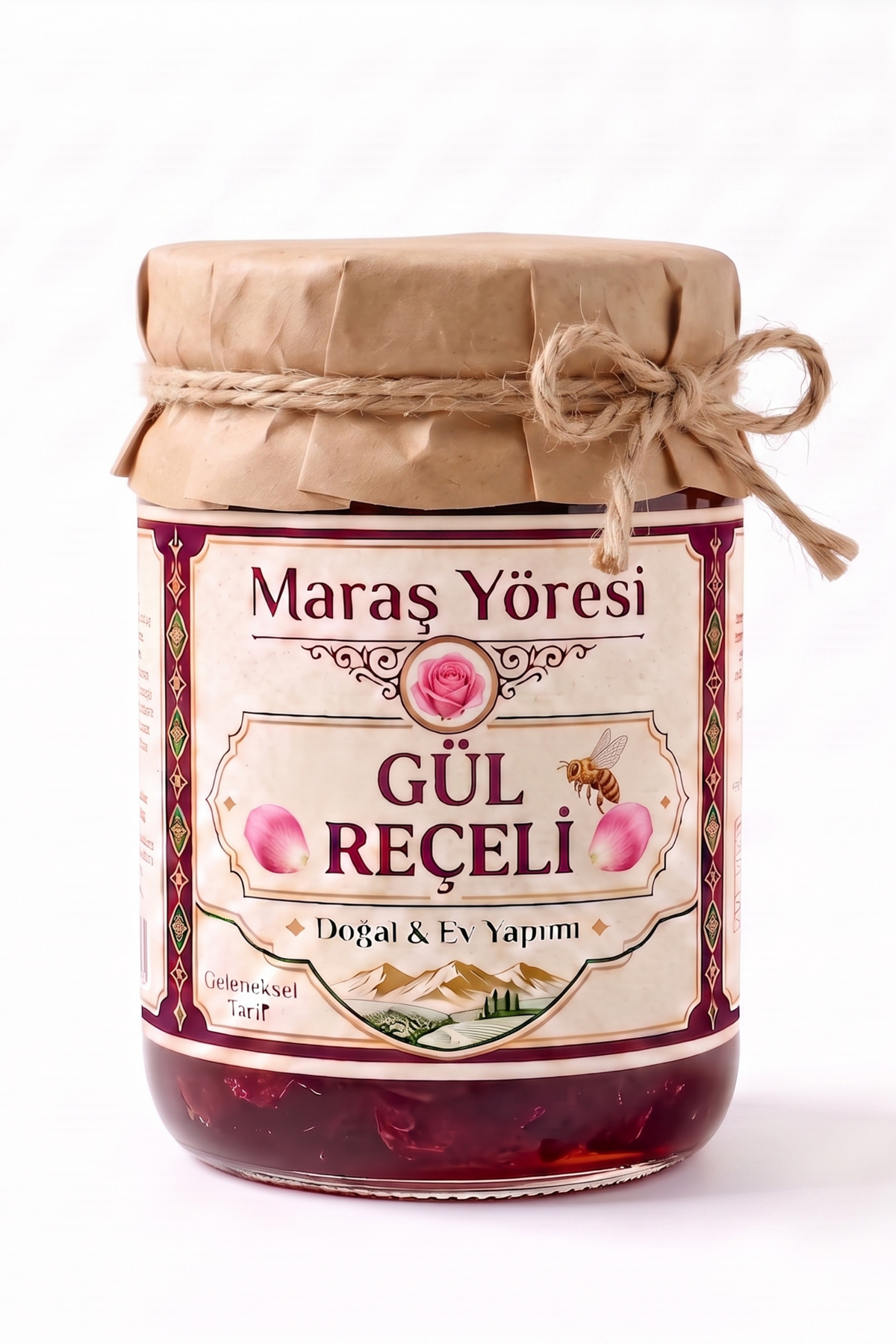 Gül Reçeli (Doğal,Yöresel)