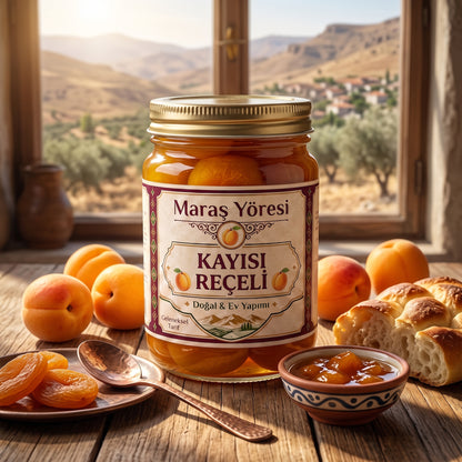 Kayısı Reçeli (Doğal,Yöresel)