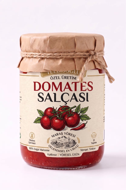 Domates Salçası (Doğal,Yeni,Katkısız) Maraş Yöresi