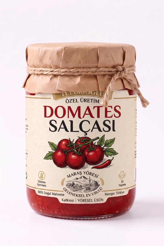 Domates Salçası (Doğal,Yeni,Katkısız) Maraş Yöresi
