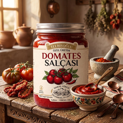 Domates Salçası (Doğal,Yeni,Katkısız) Maraş Yöresi