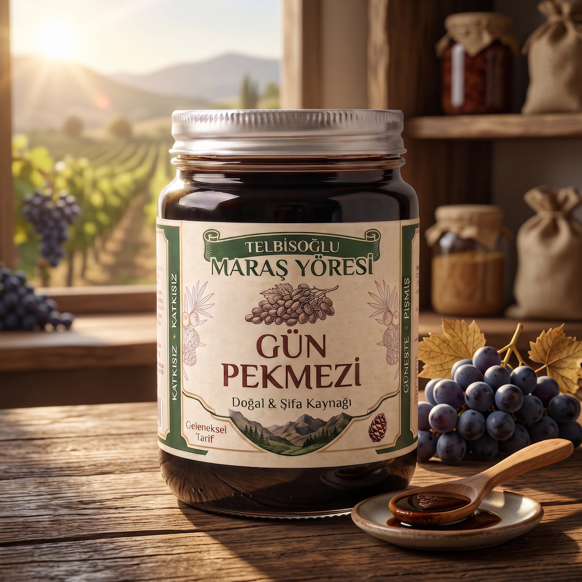 Gün Pekmezi El Yapımı (Doğal,Katkısız,Yeni) Maraş Yöresi