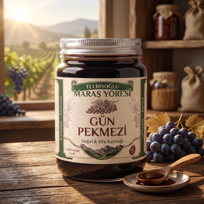Gün Pekmezi El Yapımı (Doğal,Katkısız,Yeni) Maraş Yöresi