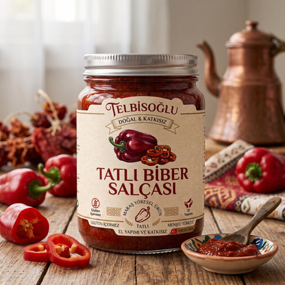 Tatlı Biber Salçası (Doğal,Yeni,Katkısız) Maraş Yöresi
