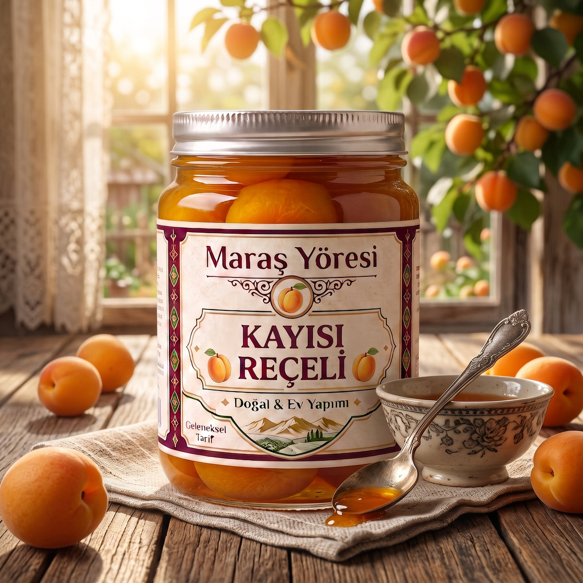 Kayısı Reçeli (Doğal,Yöresel)