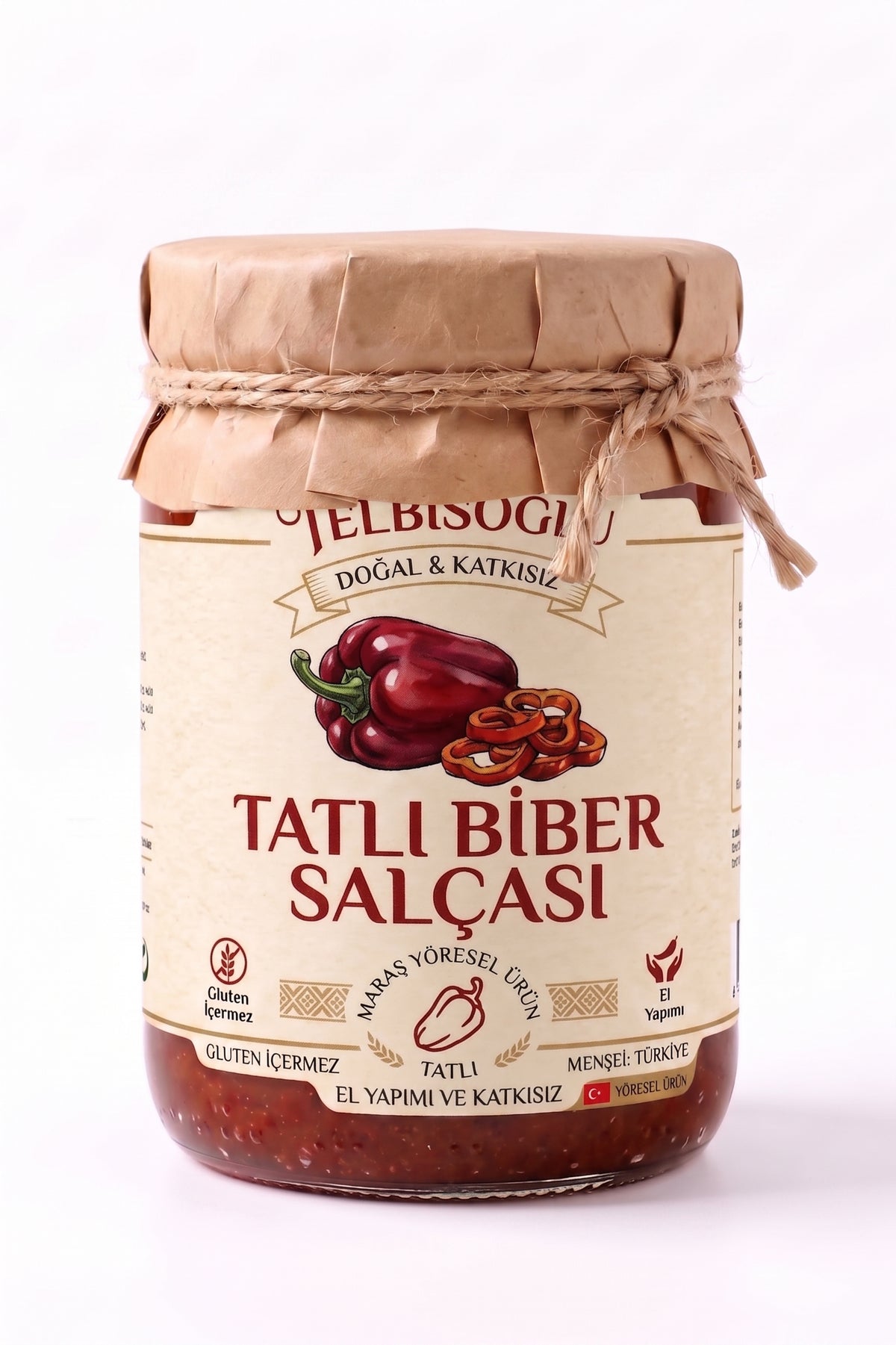 Tatlı Biber Salçası (Doğal,Yeni,Katkısız) Maraş Yöresi