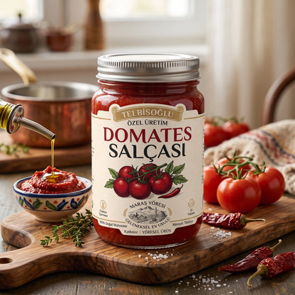 Domates Salçası (Doğal,Yeni,Katkısız) Maraş Yöresi
