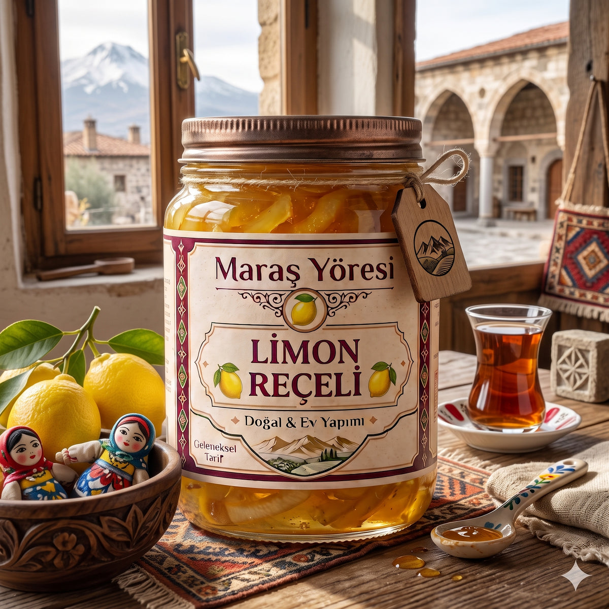 Limon Reçeli (Doğal,Yöresel)