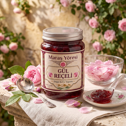 Gül Reçeli (Doğal,Yöresel)