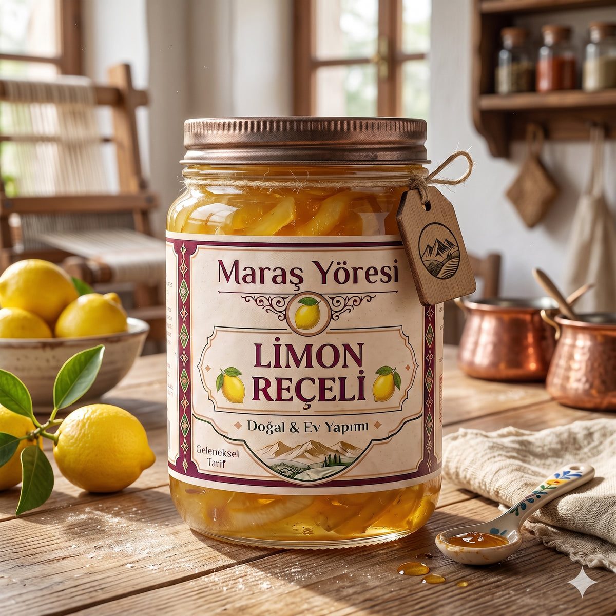 Limon Reçeli (Doğal,Yöresel)