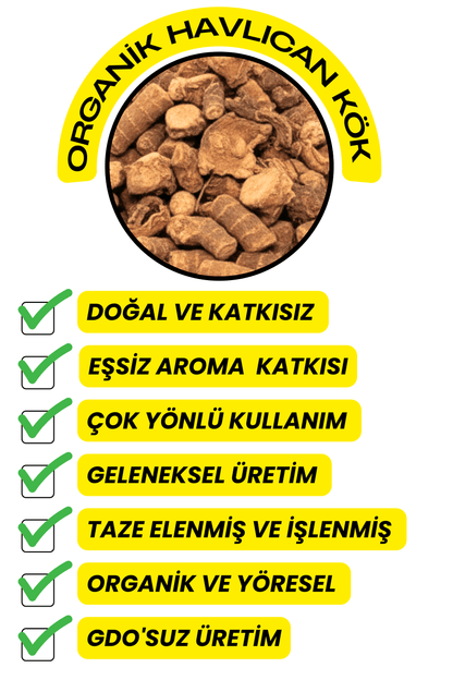 Havlıcan Kök  (Elenmiş, Katkısız)