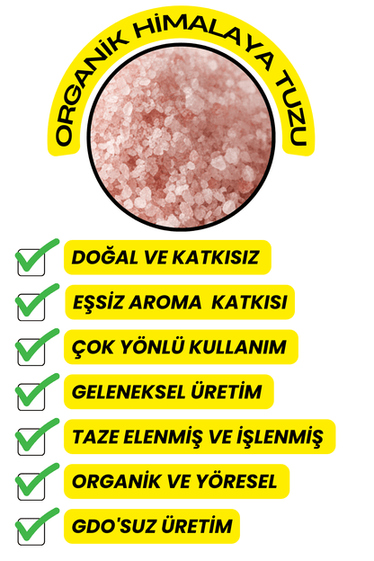 Himalaya Tuzu (Doğal,Yeni Mahsül)