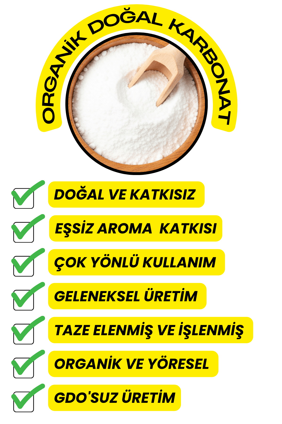 Karbonat  (Katkısız,Yeni Mahsül)