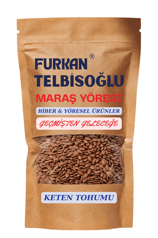 Keten Tohumu Tane  (Elenmiş,Katkısız)