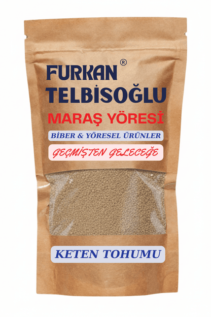Keten Tohumu Toz (Taze Öğütülmüş,Katkısız)