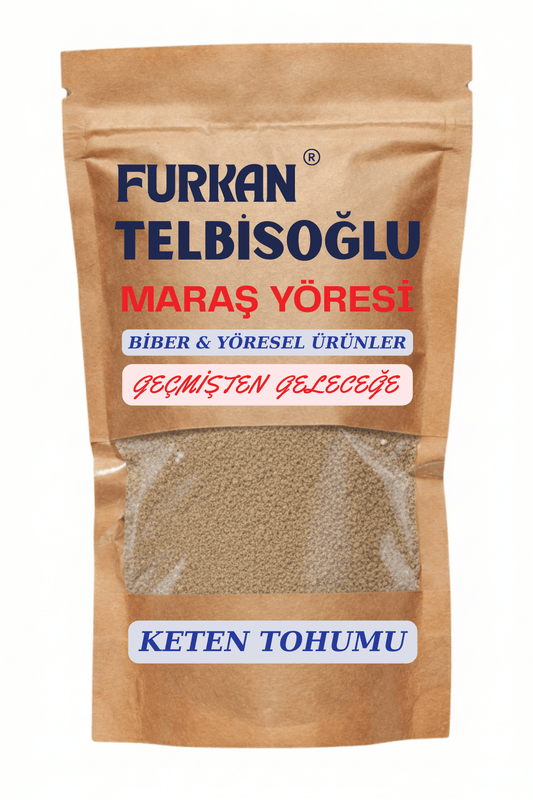 Keten Tohumu Toz (Taze Öğütülmüş,Katkısız)
