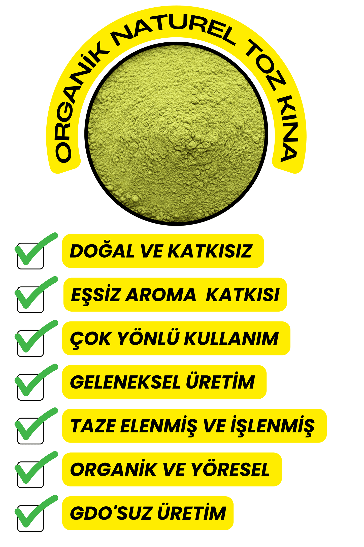 Doğal Toz Kına Develi (Organik,Yeni Mahsül)