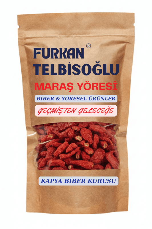 Maraş Kapya Biber Kurusu (Doğal,Yeni Mahsül,Yöresel)