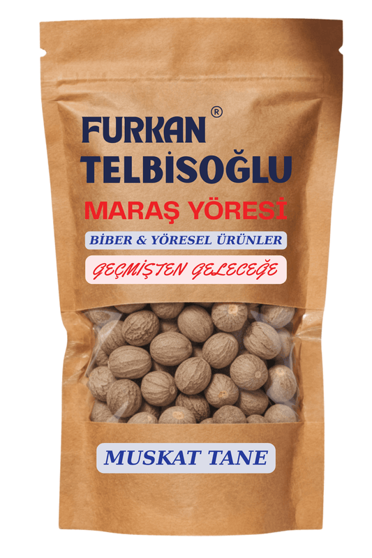 Muskat Tane  (Organik, Elenmiş,Katkısız )