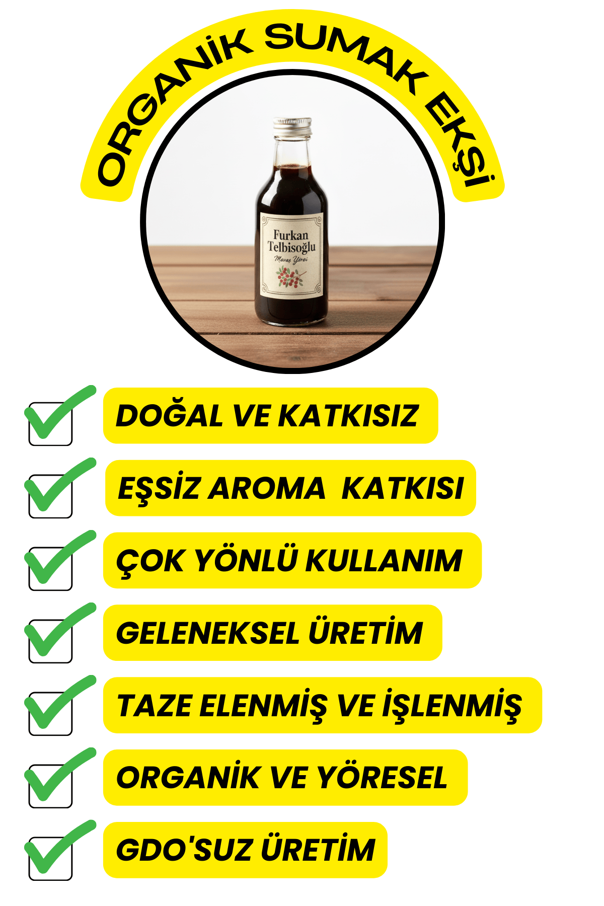 Ev Yapımı Sumak Ekşi (Organik,Yeni Mahsül,Yöresel)