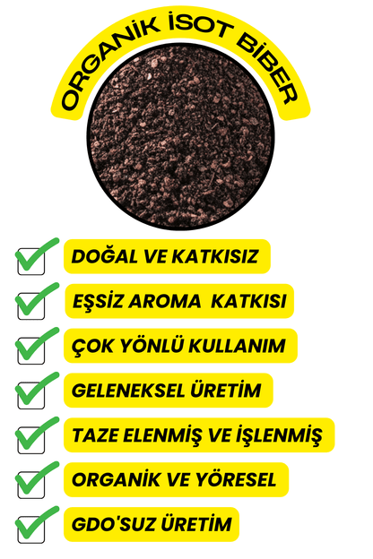 Premium İsot Biber (Organik ,Katkısız ,Yöresel)