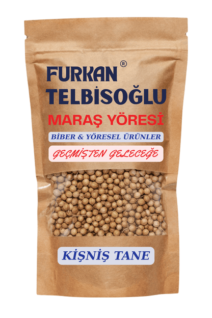 Kişniş Tane - ( Elenmiş, Katkısız,Organik)