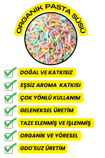 Pasta Süsü (Organik ,Katkısız,Elenmiş)