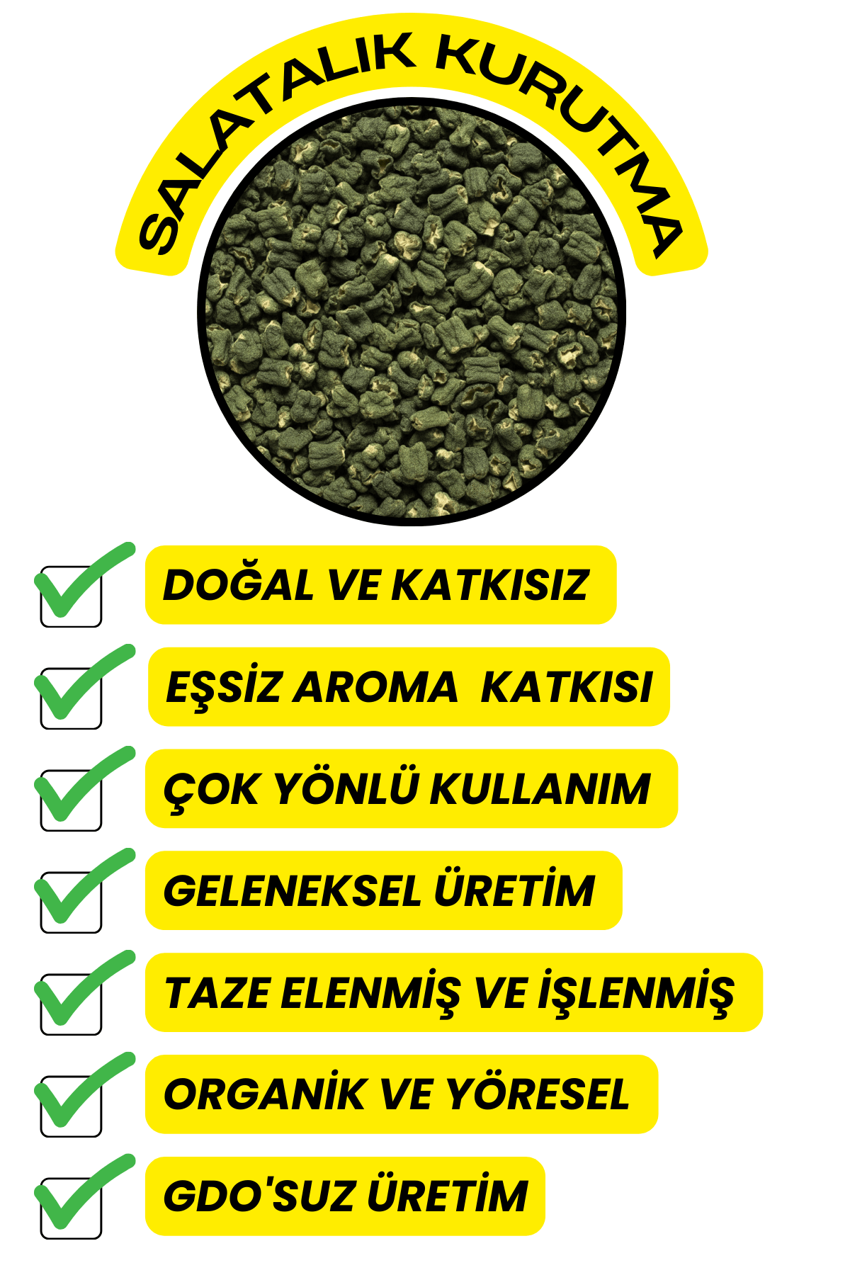 Maraş Salatalık Kurusu (Doğal,Yeni Mahsül,Yöresel)