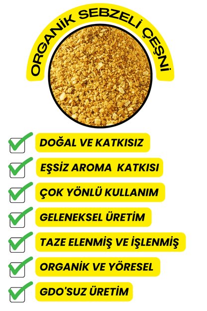 Sebzeli Çeşni (Organik,Katkısız)