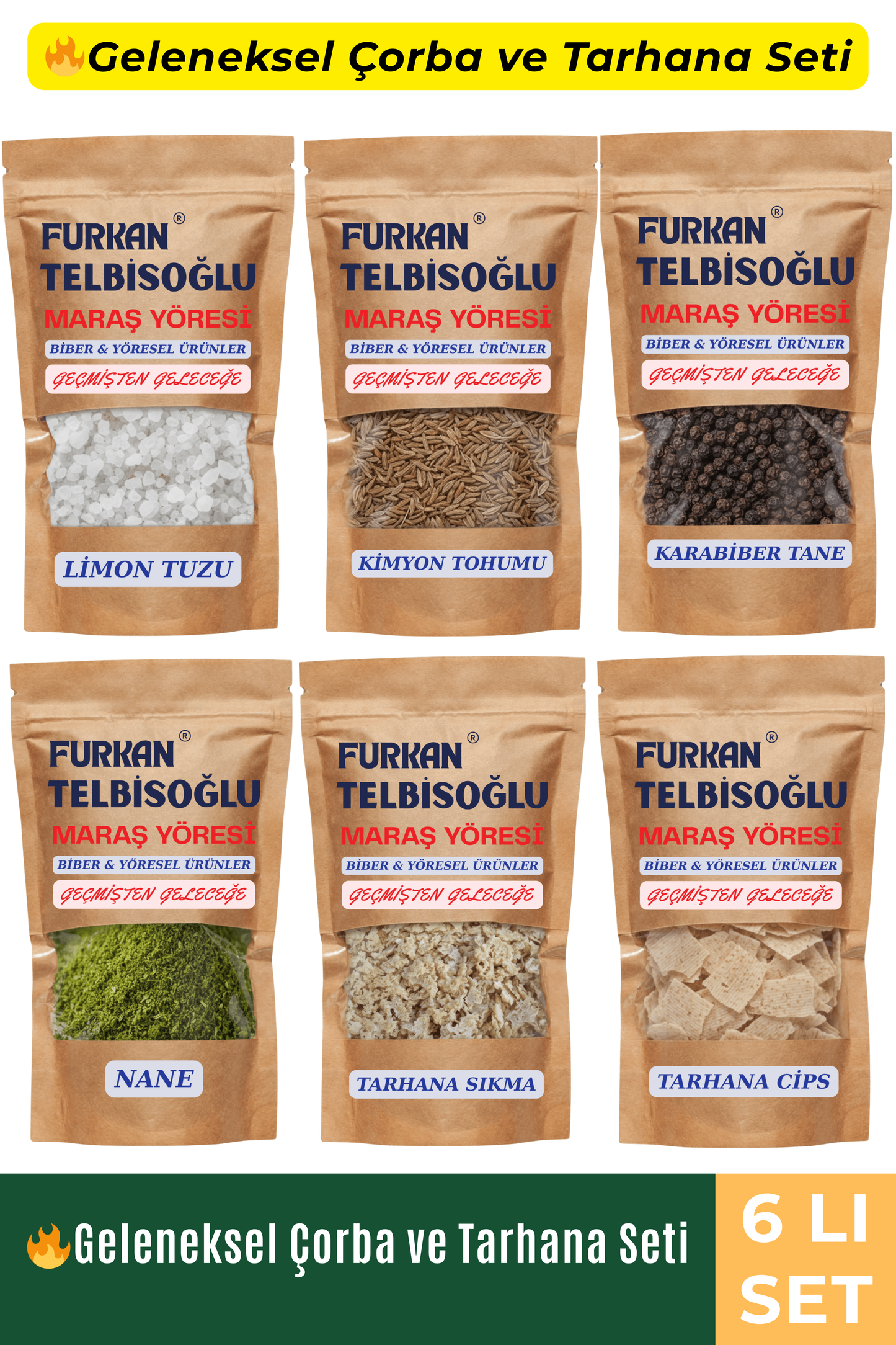 🥣 Geleneksel Çorba ve Tarhana Seti