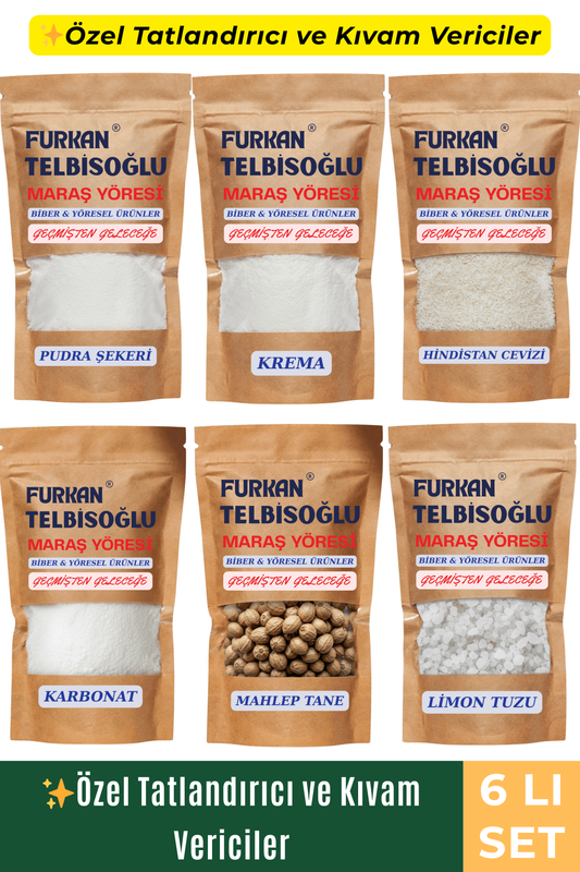 ✨ Özel Tatlandırıcı ve Kıvam Vericiler