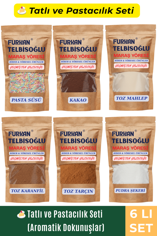 🍰 Tatlı ve Pastacılık Seti (Aromatik Dokunuşlar)