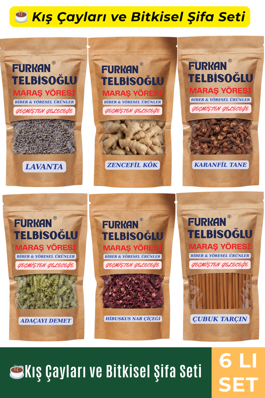 ☕Kış Çayları ve Bitkisel Şifa Seti