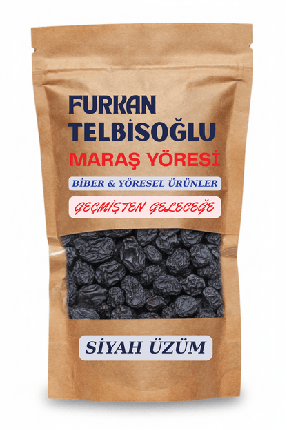 Siyah Üzüm (Yöresel,Yeni Mahsül,Elenmiş)