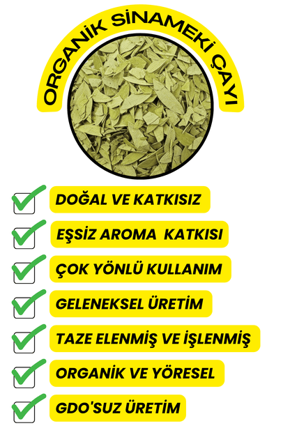 Sinameki Çayı (Doğal Kurutulmuş,Elenmiş, Katkısız)