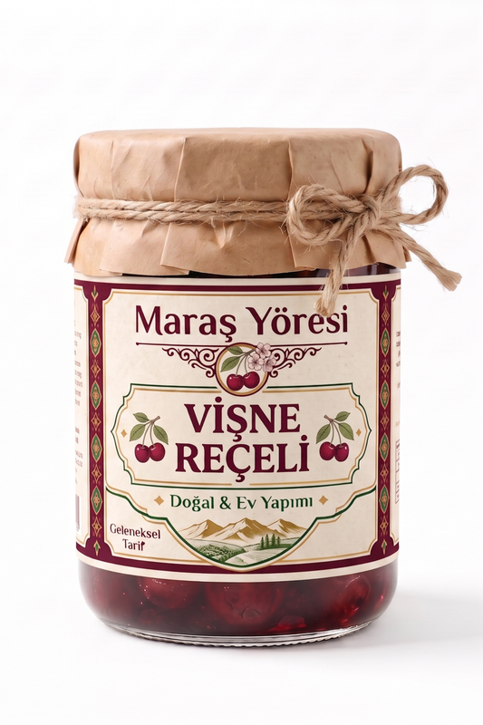 Vişne Reçeli (Doğal,Yeni)