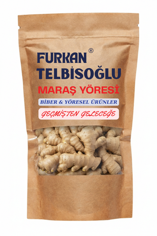 Zencefil Kök (Doğal Kurutulmuş,Elenmiş,Katkısız)