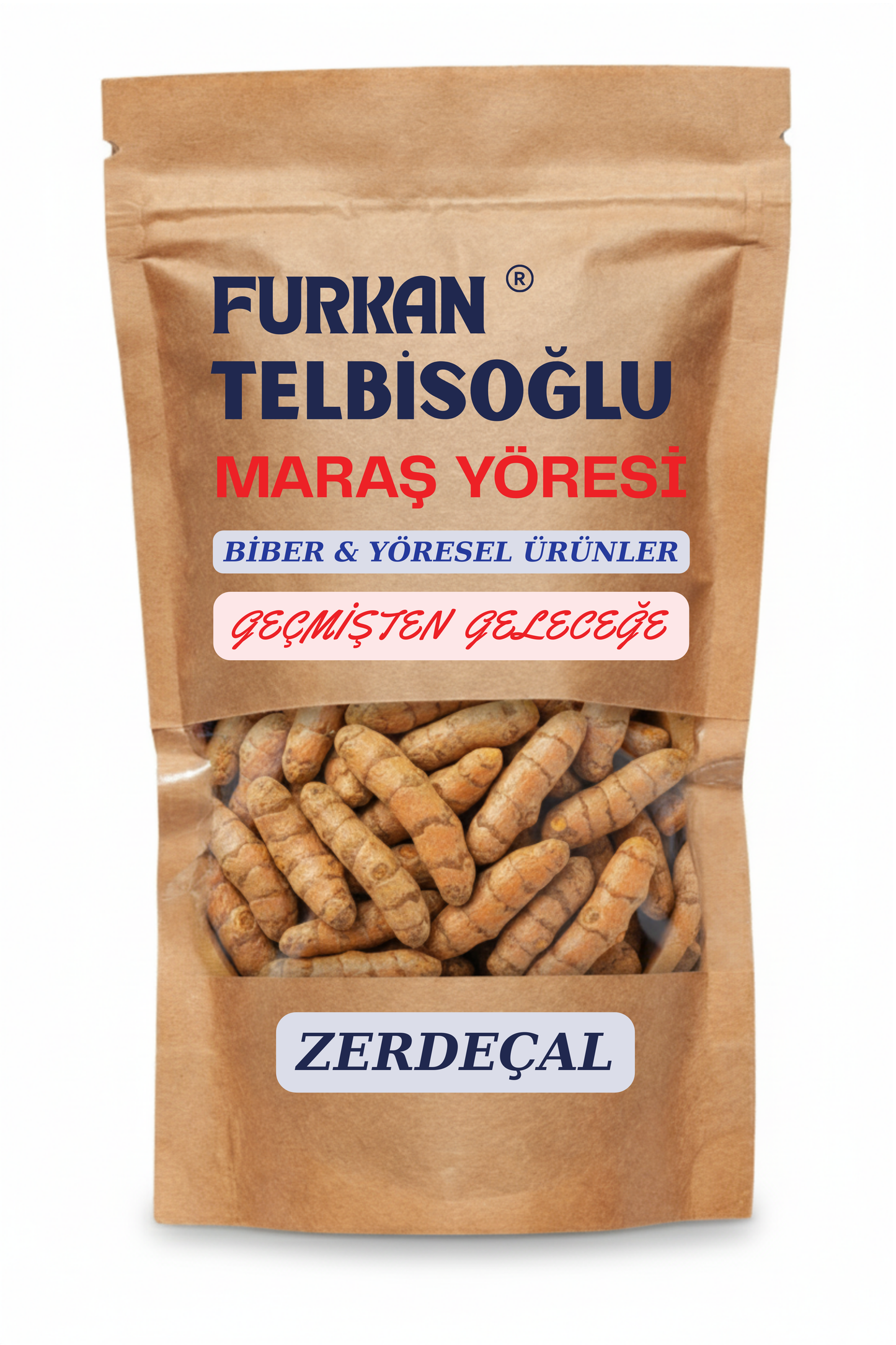 Zerdeçal Tane (Organik,Yeni Mahsül,İri Taneli)